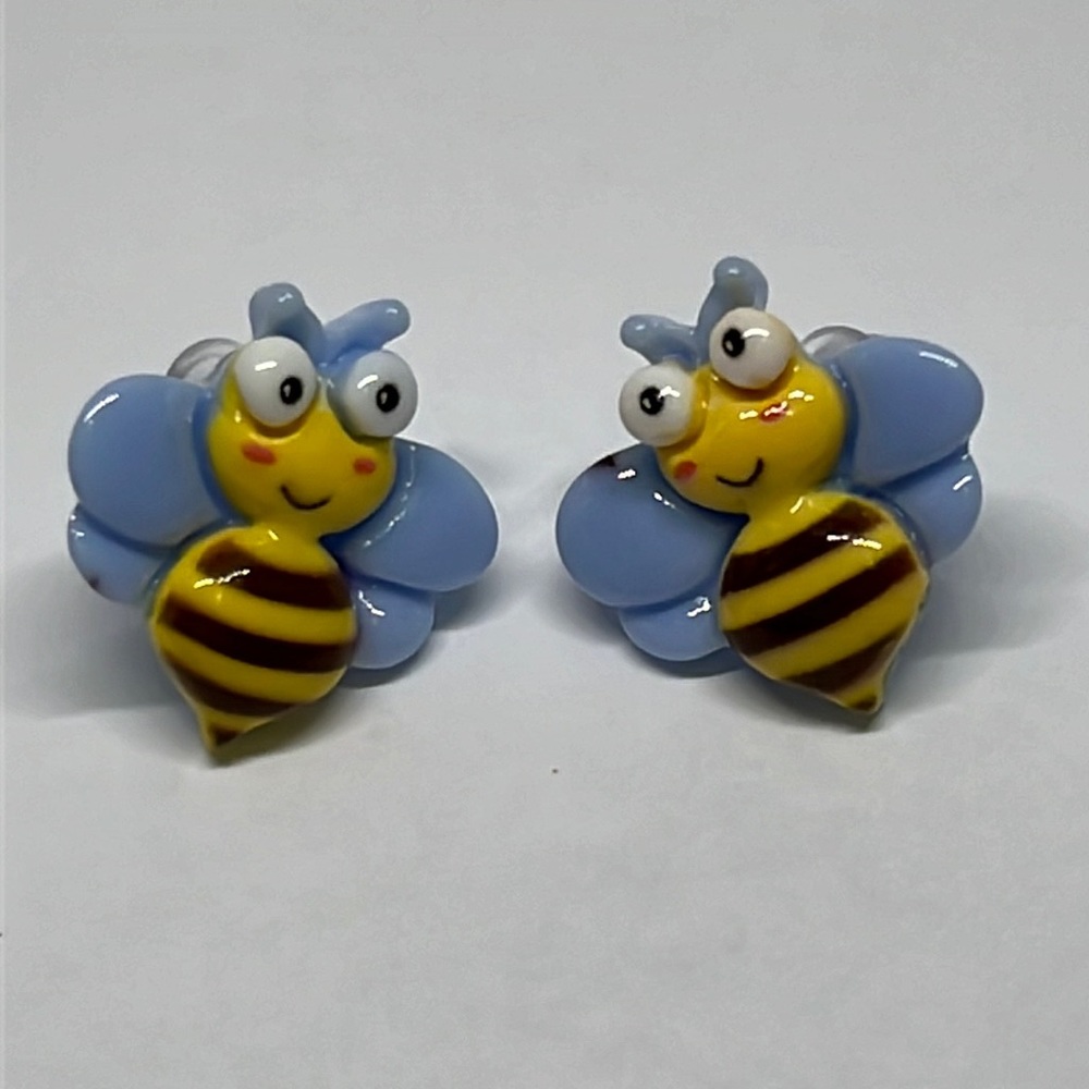 Earrings Bee Cute Kawaii